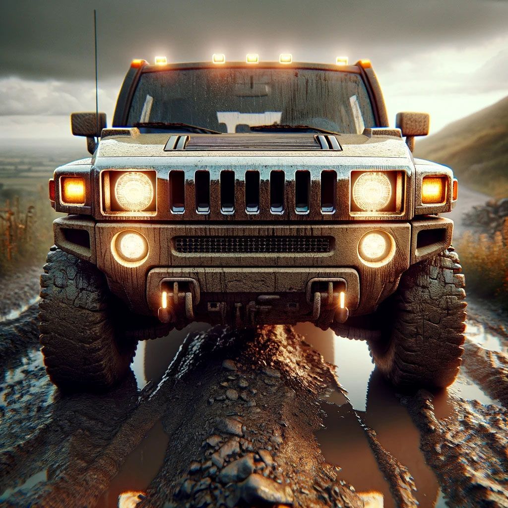 H3Stuff Hummer H3 with upgraded lights