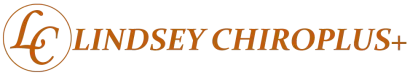 A logo for lindsey chiroplus is shown on a white background