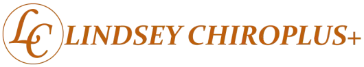 A logo for lindsey chiroplus is shown on a white background