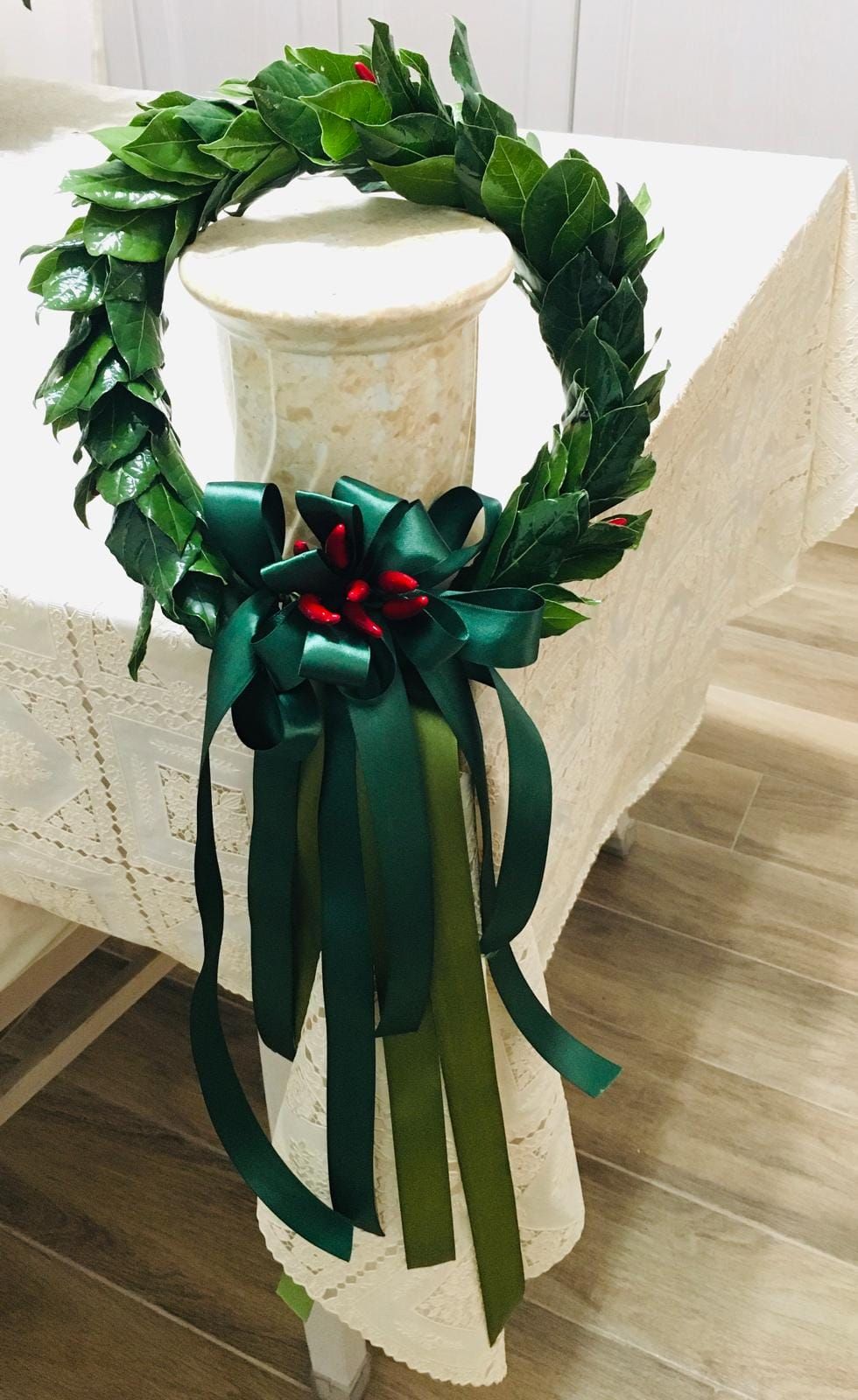 Fioraio D'Ambrogio, corona d'alloro, laurea