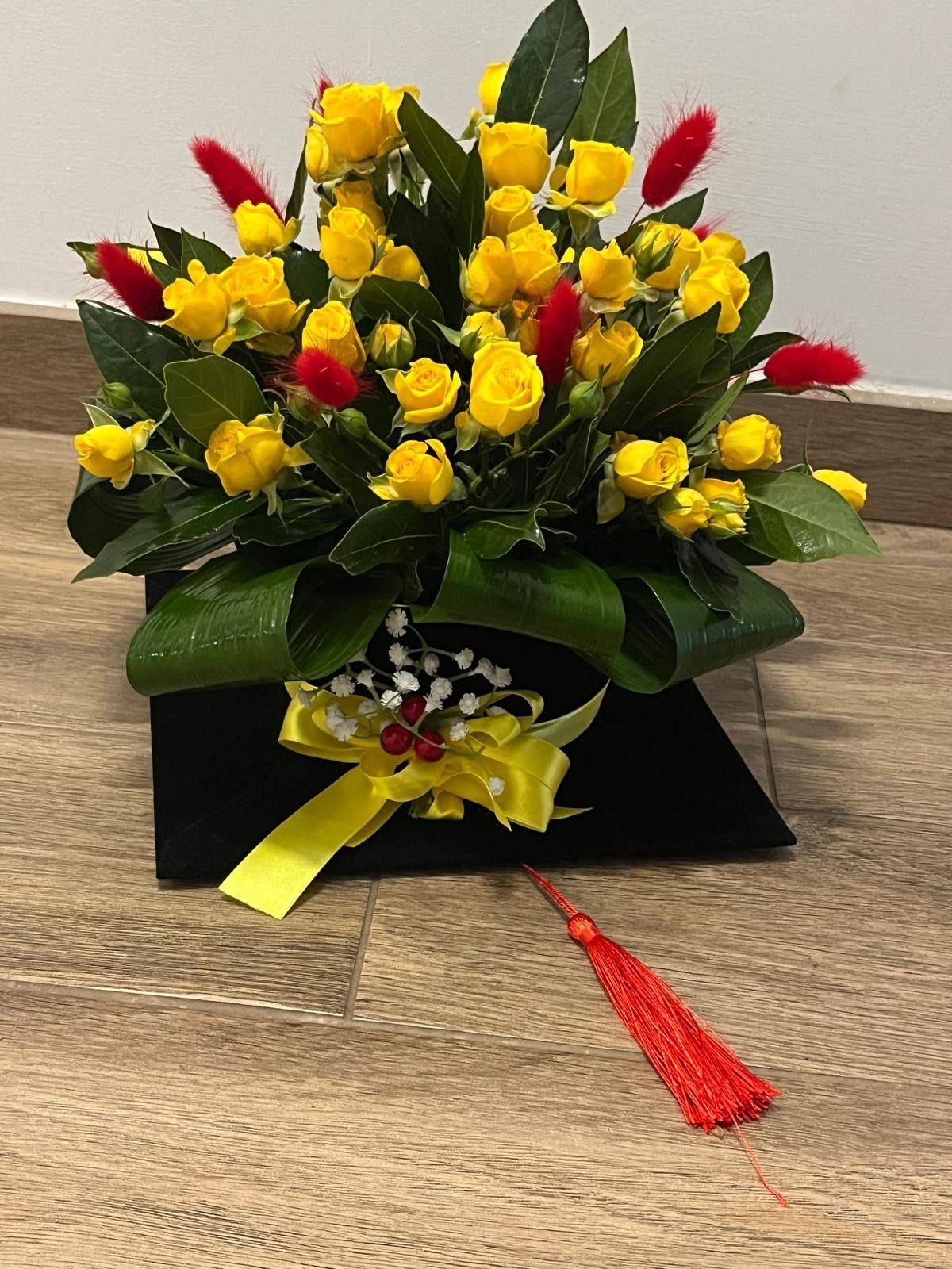 Fioraio D'Ambrogio, corona d'alloro, laurea