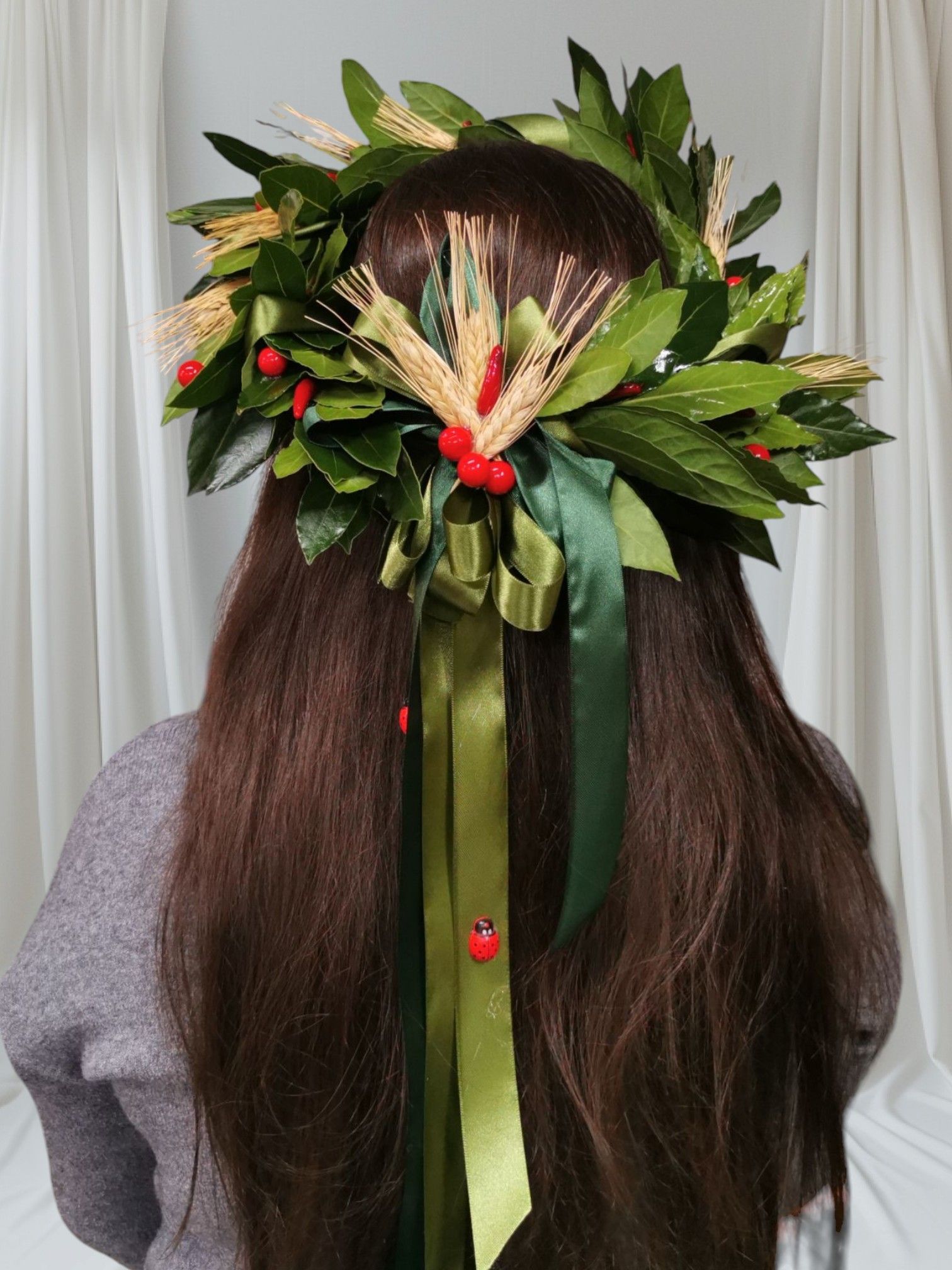 Fioraio D'Ambrogio, corona d'alloro, laurea