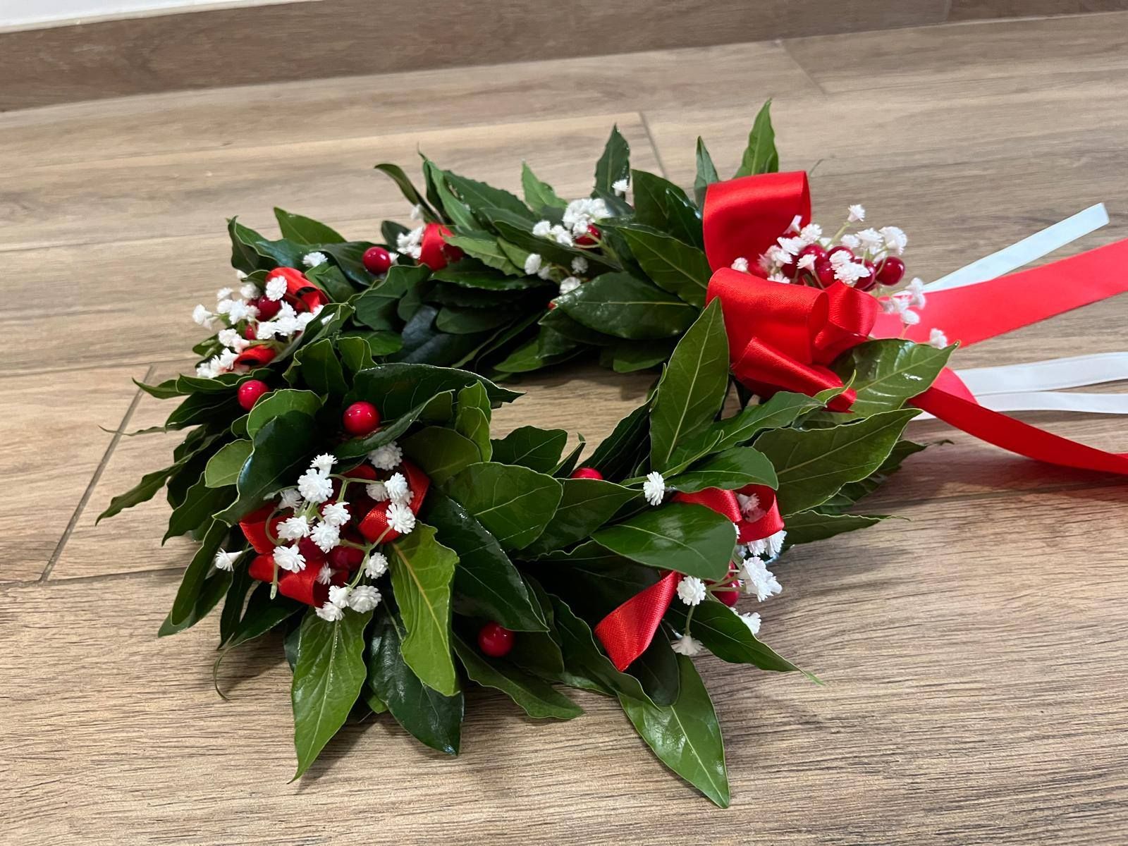 Fioraio D'Ambrogio, corona d'alloro, laurea