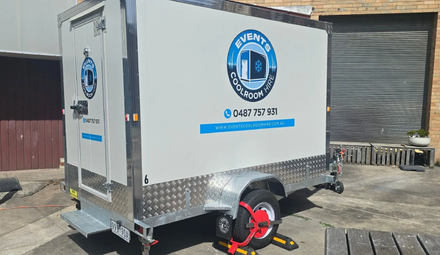 Events Coolroom Hire Truck