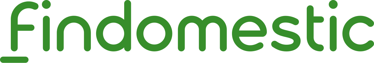 Logo Findomestic in testo verde.