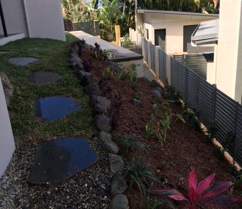 Side Yard Landscaping — Trinity Landscape in Cairns, QLD