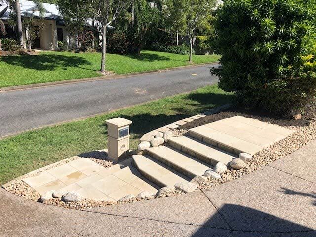 Concrete Landscaping Steps And Stairs — Trinity Landscape in Cairns, QLD