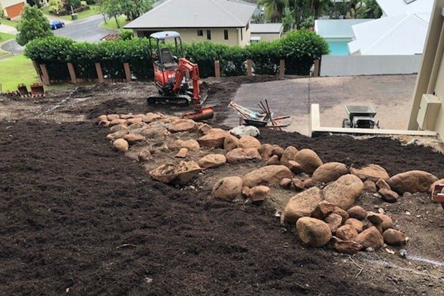 Landscape Construction— Trinity Landscape in Cairns, QLD