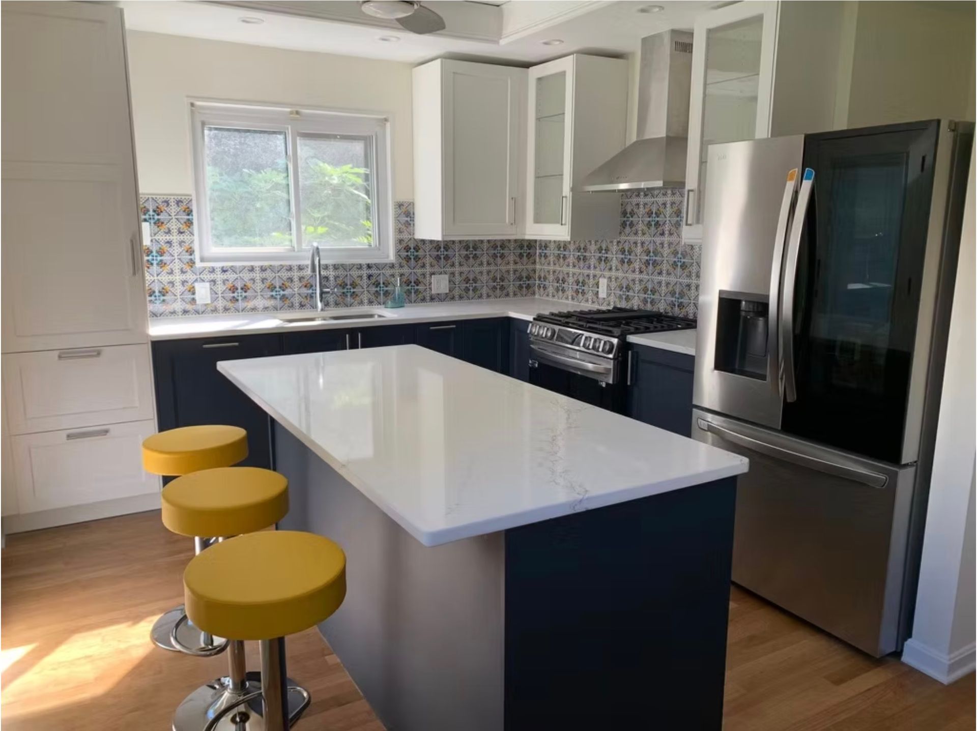 A kitchen remodel in Arlington, VA by L&R Contractors