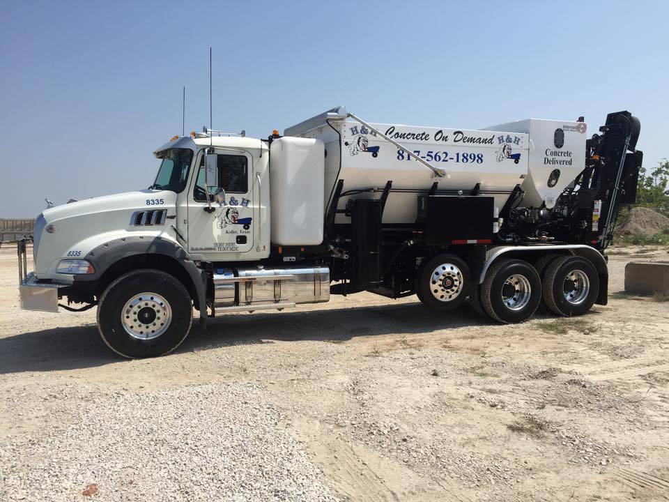 H & H Concrete On Demand Truck — Fort Worth, TX — H & H Concrete On Demand