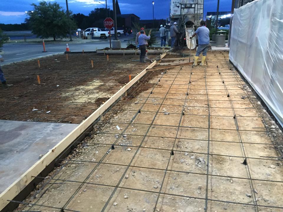 Construction Of A Concrete Walkway — Fort Worth, TX — H & H Concrete On Demand