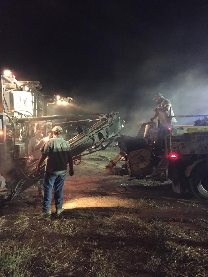 Workers At Night — Fort Worth, TX — H & H Concrete On Demand