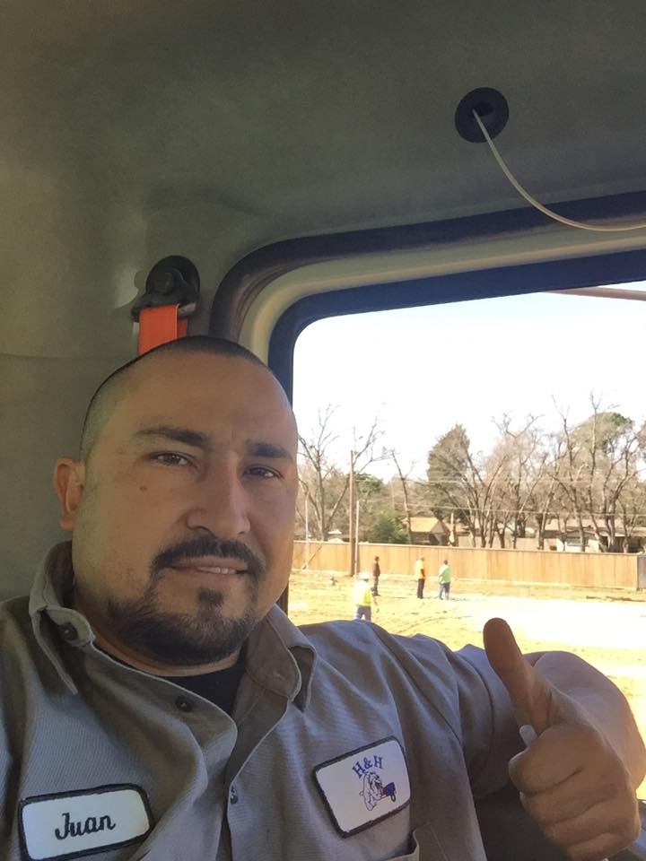 Man With Thumbs Up — Fort Worth, TX — H & H Concrete On Demand