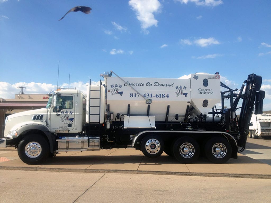 Concrete Mixer Truck — Fort Worth, TX — H & H Concrete On Demand
