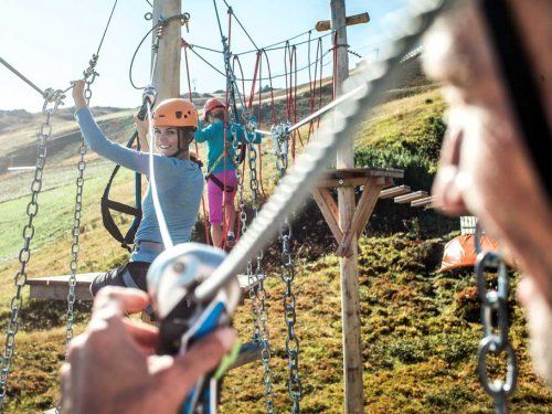 Klettergarten für Kinder und Familien