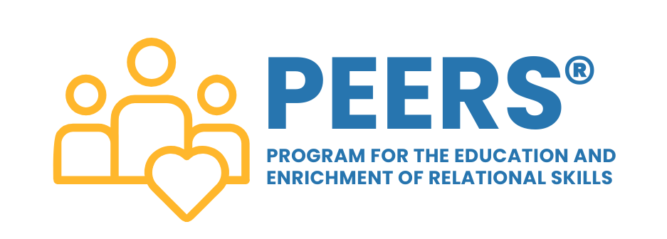 The logo for peers program for the education and enrichment of relational skills