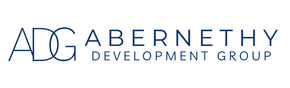 A logo for a company called abernethy development group