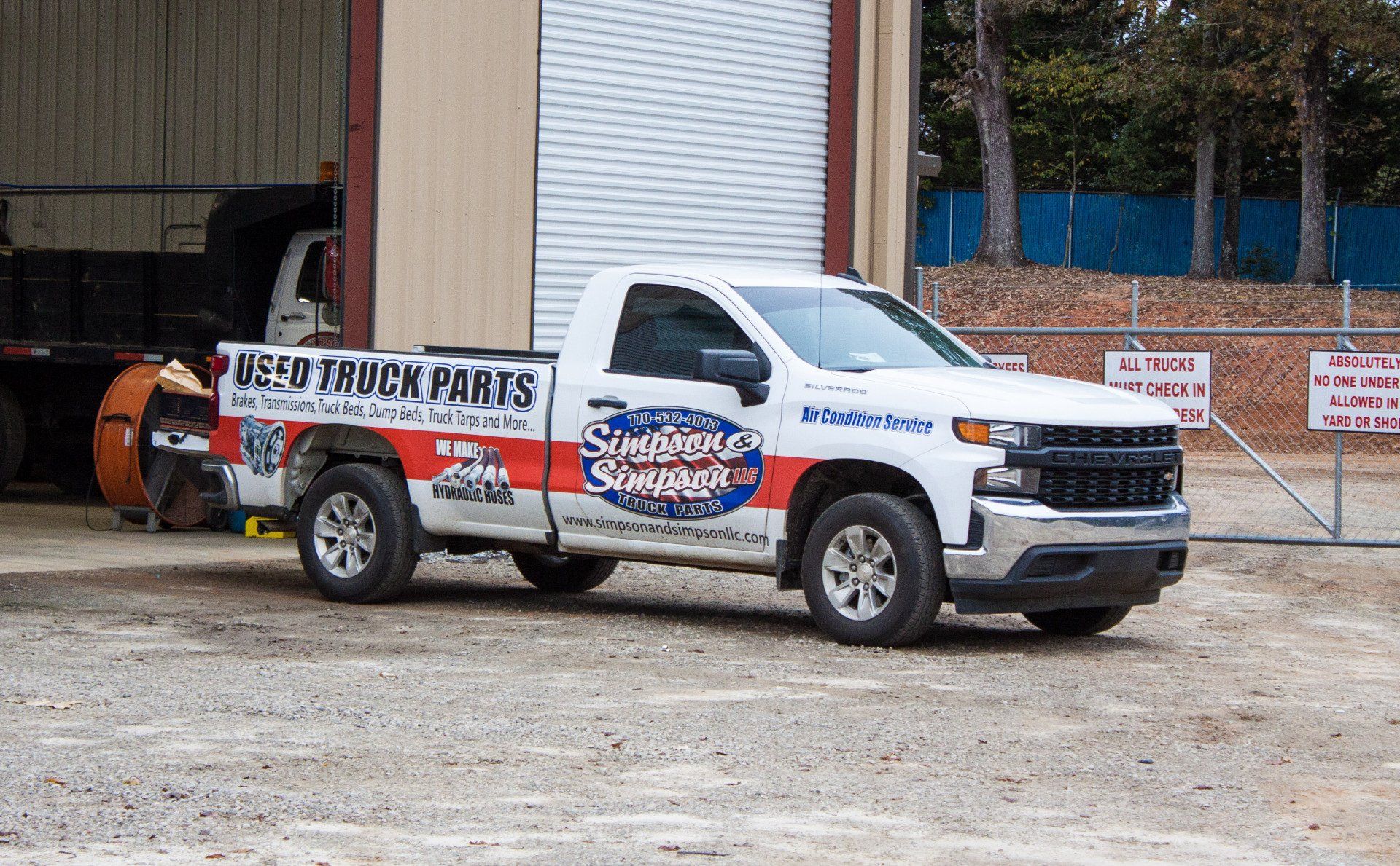 Service Station Truck  - Gillsville, GA - Simpson & Simpson LLC