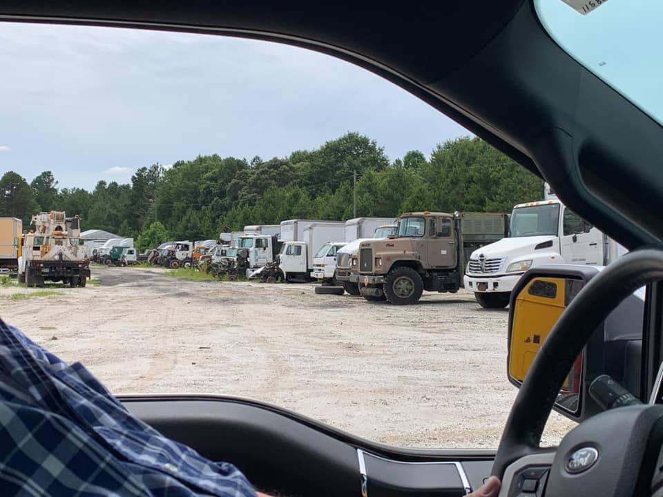 View From Inside of Truck ā Gillsville, GA ā Simpson & Simpson LLC