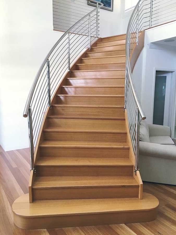 Curve Stair — Brisbane, QLD — Stairway Solutions