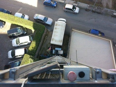 scala aerea per traslochi