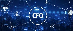 CFO text in a circle | Perth, WA | LG Accounting Solutions