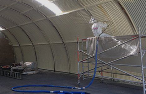 commercial spraying service 