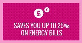 saves you to 25% on energy bills 