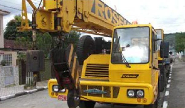 Guindaste da Rosemak Máquinas e Serviços