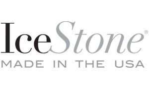 The icestone logo is made in the usa