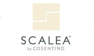 A logo for scala by cosentino is shown on a white background