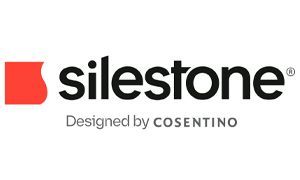 The logo for silestone is designed by cosentino.