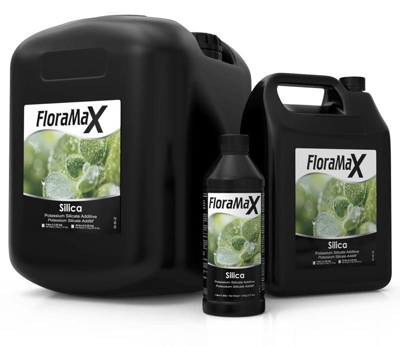 Three Bottles Of Floramax Sit Next To Each Other — Wide Bay Hydroponics In Saint Helens, QLD