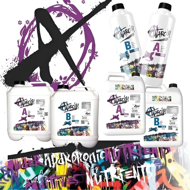 A Bunch Of Bottles With The Letter B On Them — Wide Bay Hydroponics In Saint Helens, QLD