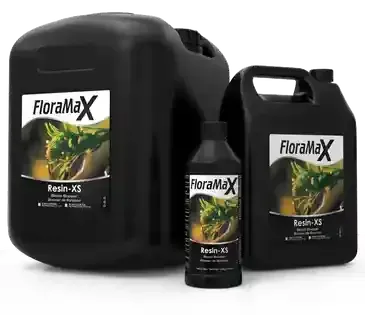 Three Bottles Of Floramax Resin Xs — Wide Bay Hydroponics In Saint Helens, QLD