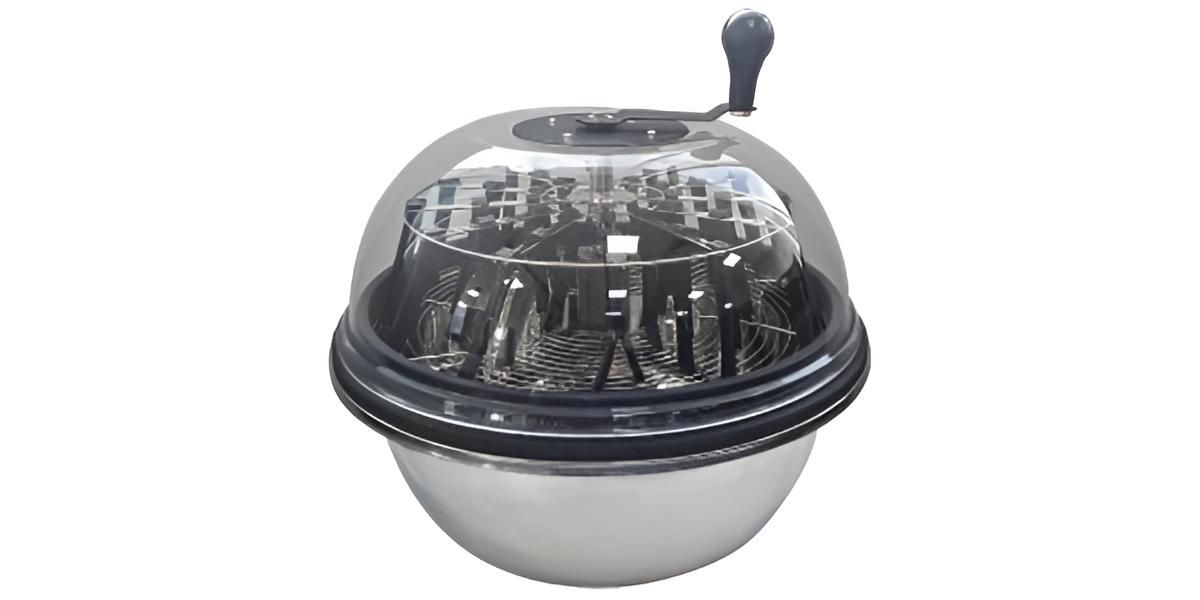 A Stainless Steel Bowl With A Plastic Lid On Top Of It — Wide Bay Hydroponics In Saint Helens, QLD