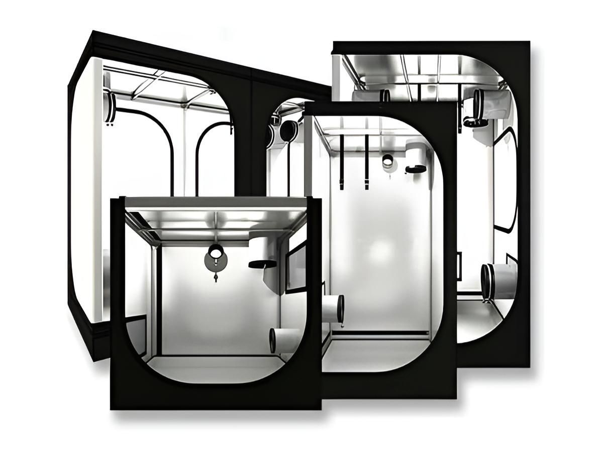 A Group Of Grow Tents — Wide Bay Hydroponics In Saint Helens, QLD