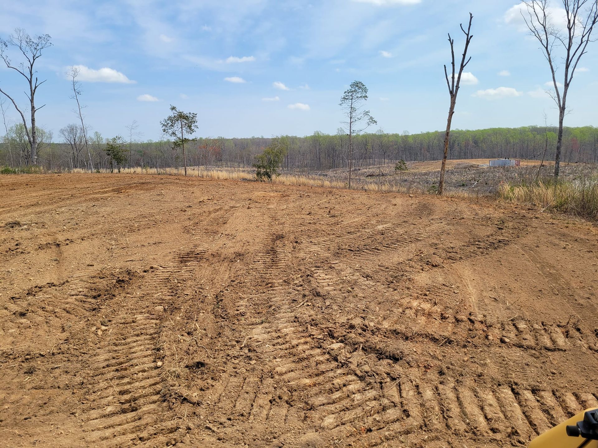 land clearing, land grading services richmond va, site clearing, construction management