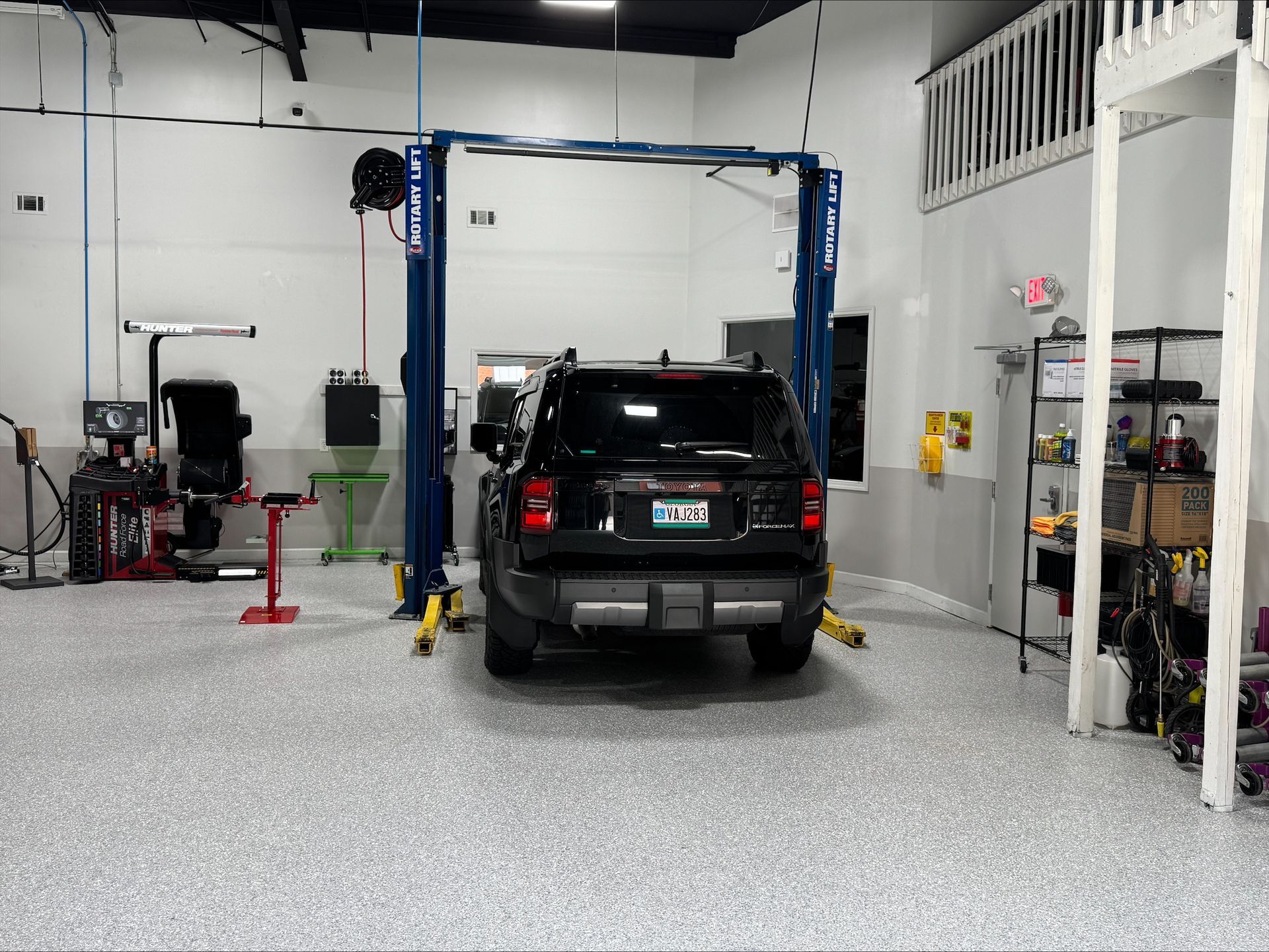 Black Vehicle in Our Garage in Marietta, GA | Marietta Auto Repair