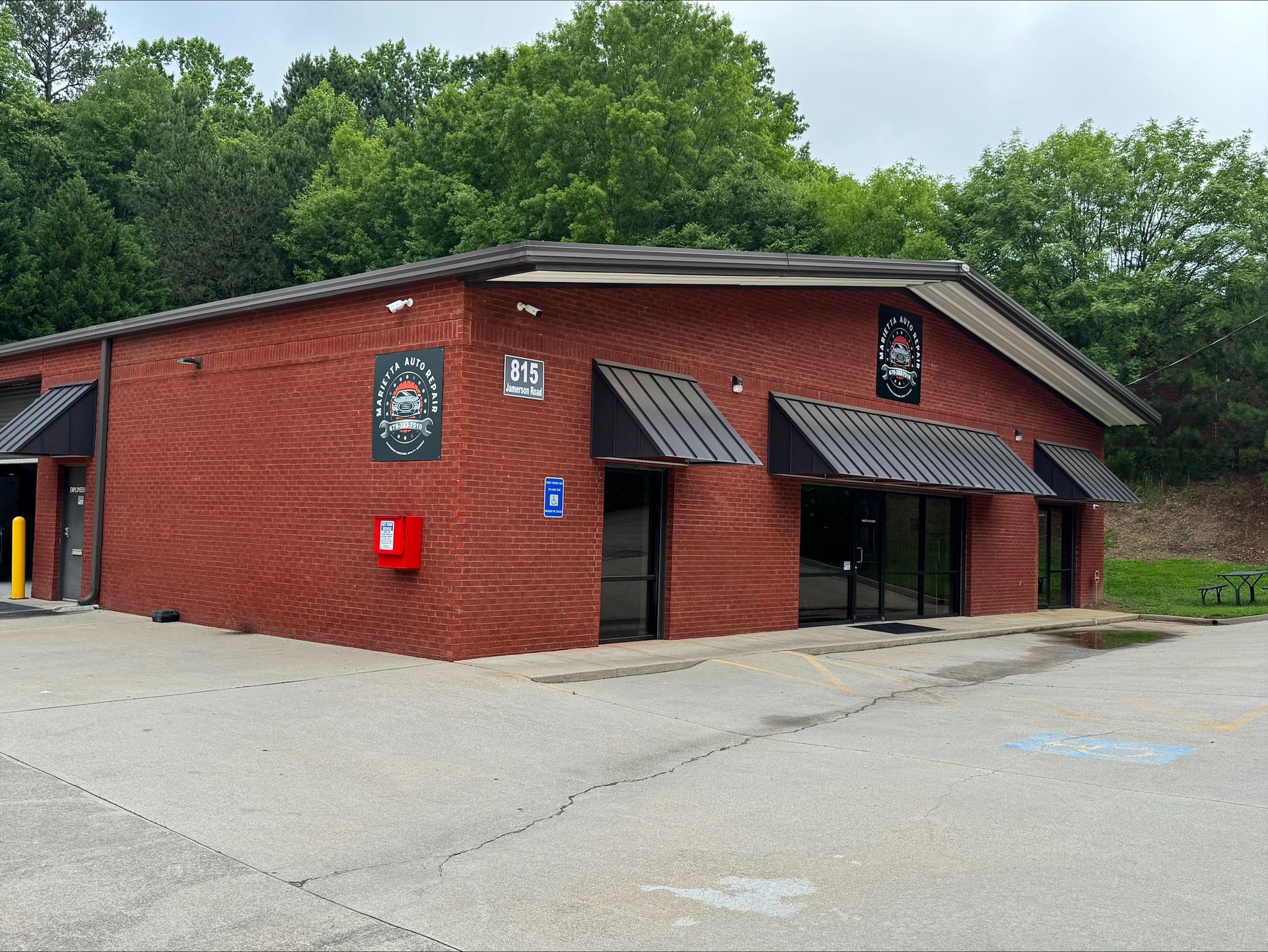 Marietta Auto Repair From Different Angle