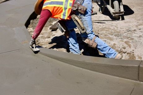 An image of concrete driveways and patio services in Carson, CA