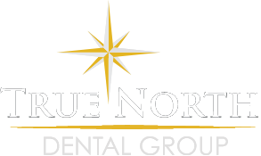 The true north dental group logo has a star on it.