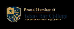 Texas Bar College Member - A Professional Society of Legal Scholars