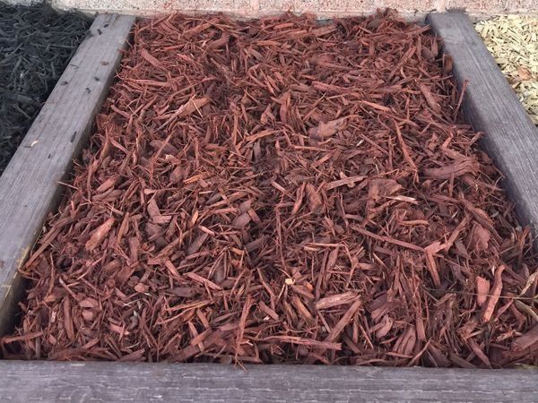 Red Colored Mulch for sale Salt Lake City - Mark's Lawn and Garden Supply