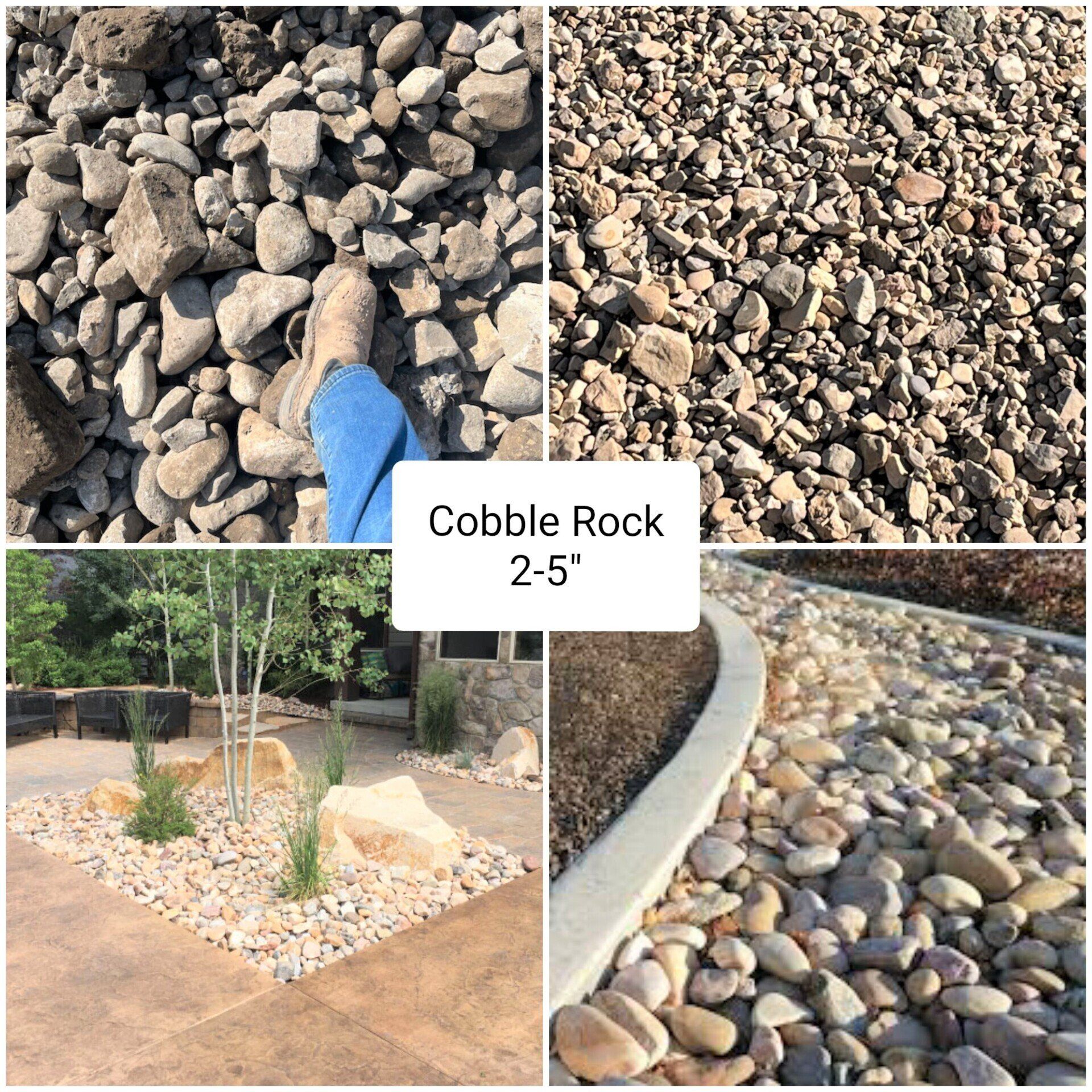 Cobble Rock | Rock Products - Mark's Lawn and Garden Supply Salt Lake City, Utah