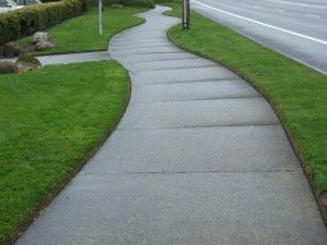 Notice how manicured this edging looks along walks