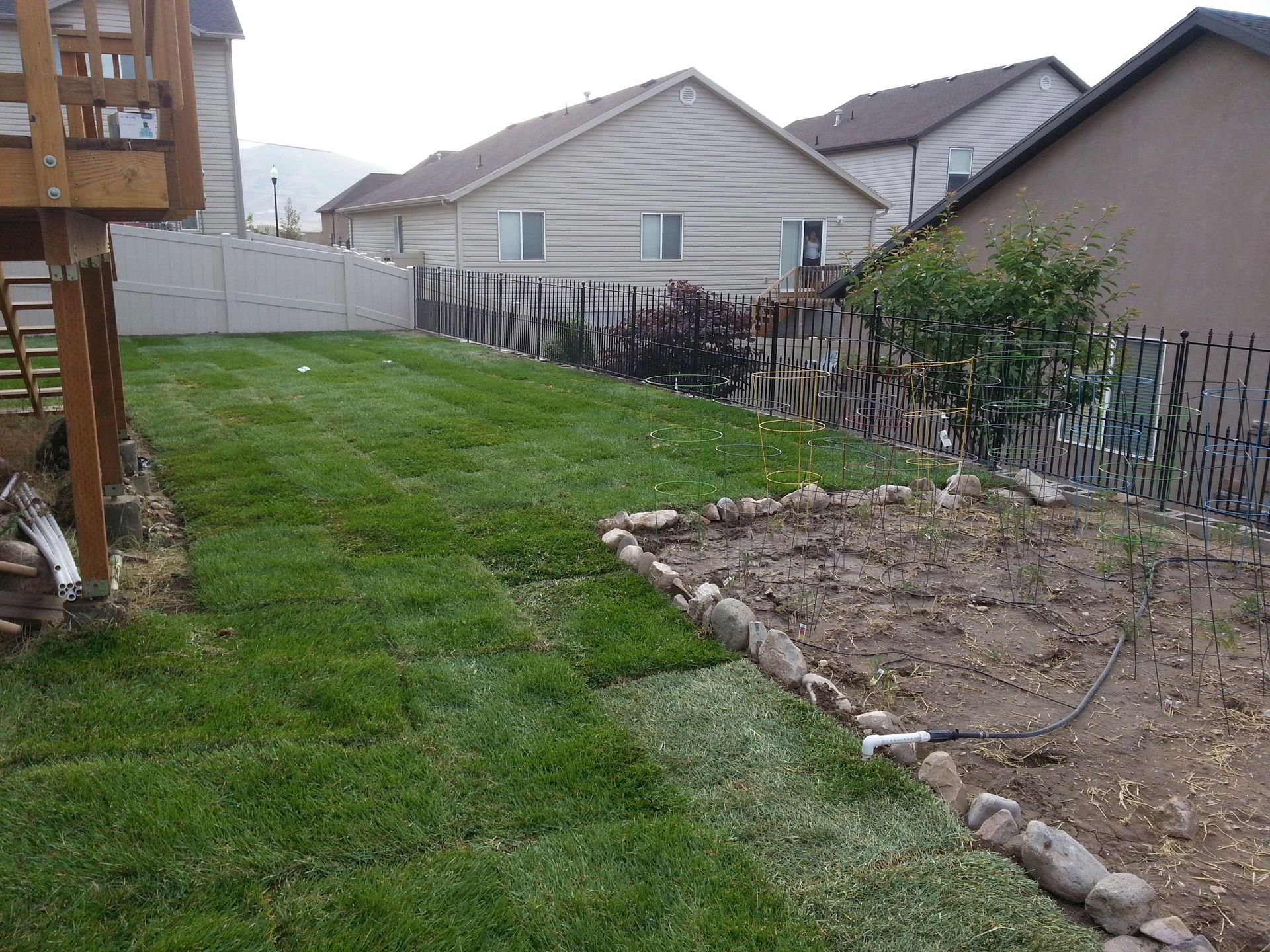 Freshly laid sod - call today for your fresh sod to be delivered!