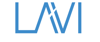 Blue stylized logo: L, a stylized A, and I.
