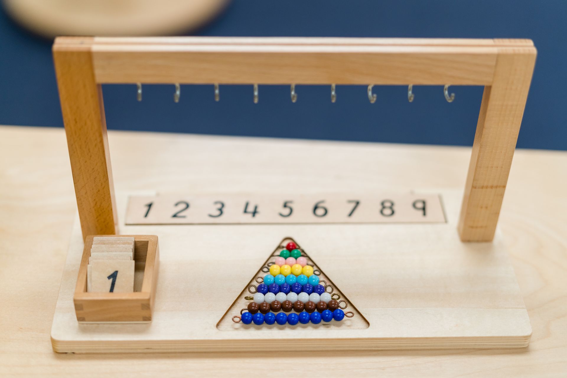 Montessori beads.