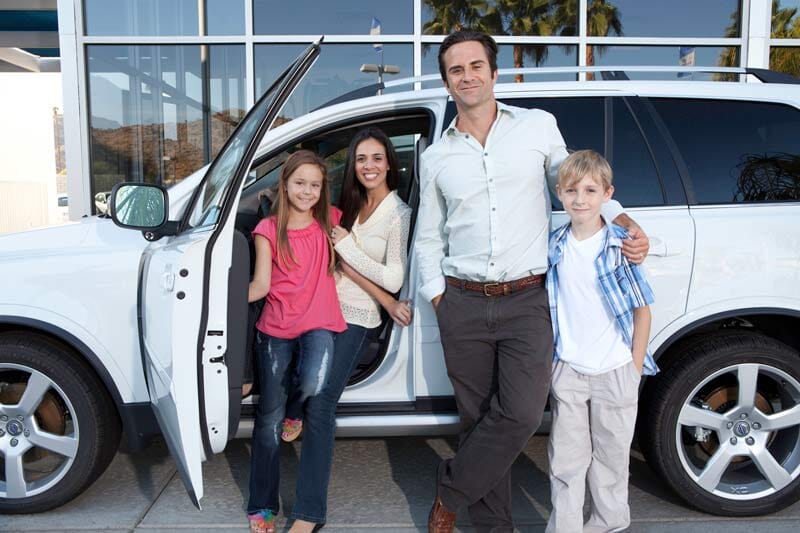 A family with car insurance in Smyrna, GA